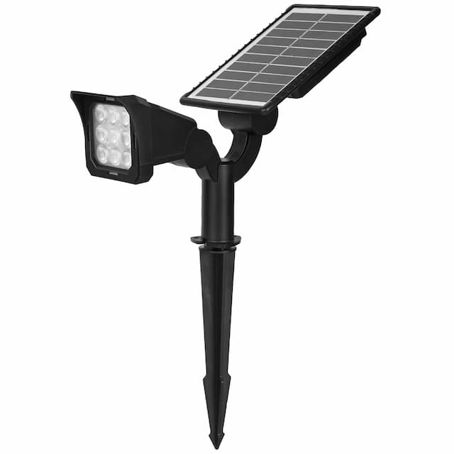 GIGAWATTS Solar Lawn Pathway Light Sun-Powered Versatile Outdoor Decor Energy Efficient Weather-Resistant Bright Light (one Solar Panel+1 lamp)