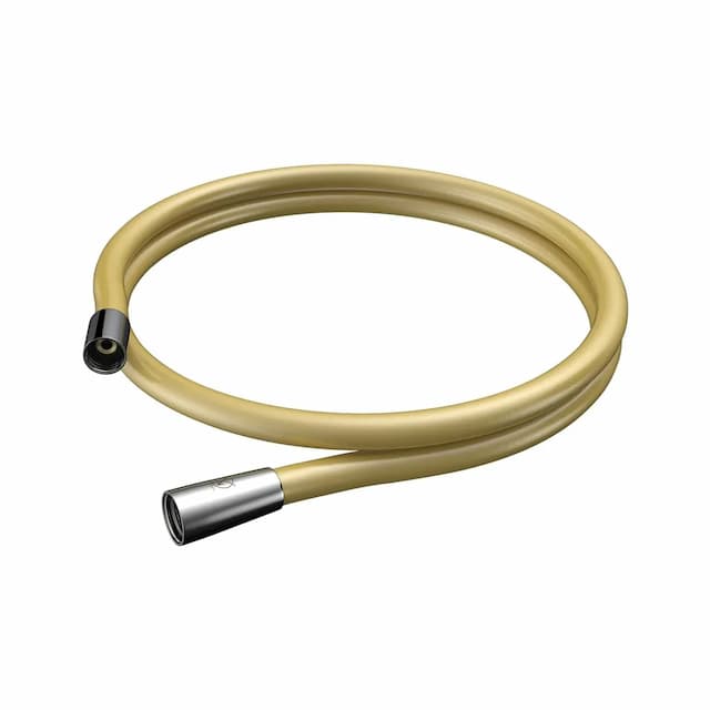 RN PVC Shower Hose Pipe | Flexible Shower Hose Pipe 1.5 mtr | Premium Quality Bathroom Health Faucet Hand Shower Tube_ 6270G | Gold