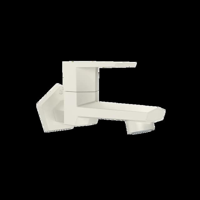 RN PTMT Superior Plastic Long Body Bib Cock with Flange (Ivory) | Long Bib Tap (Wall Mount Installation Type)_RNG2005A33