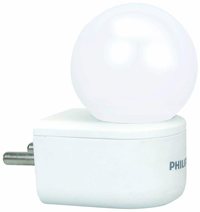 Philips Joy Vision Coral Rush 0.5-Watts LED Bulb Night Lamp (White, Pack of 1, Prong)